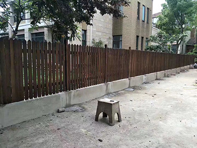 防腐木护栏